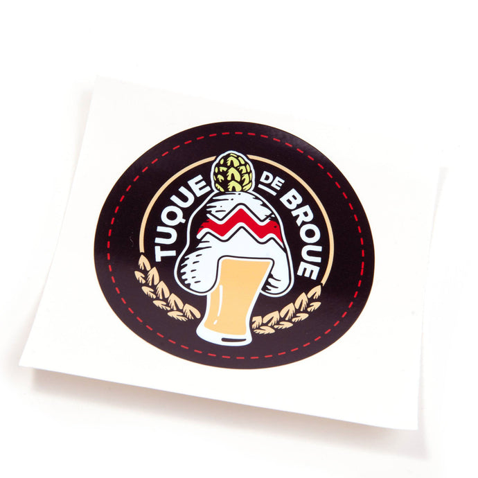 Collant | Sticker - Brasserie Tuque de Broue Brewery Inc.